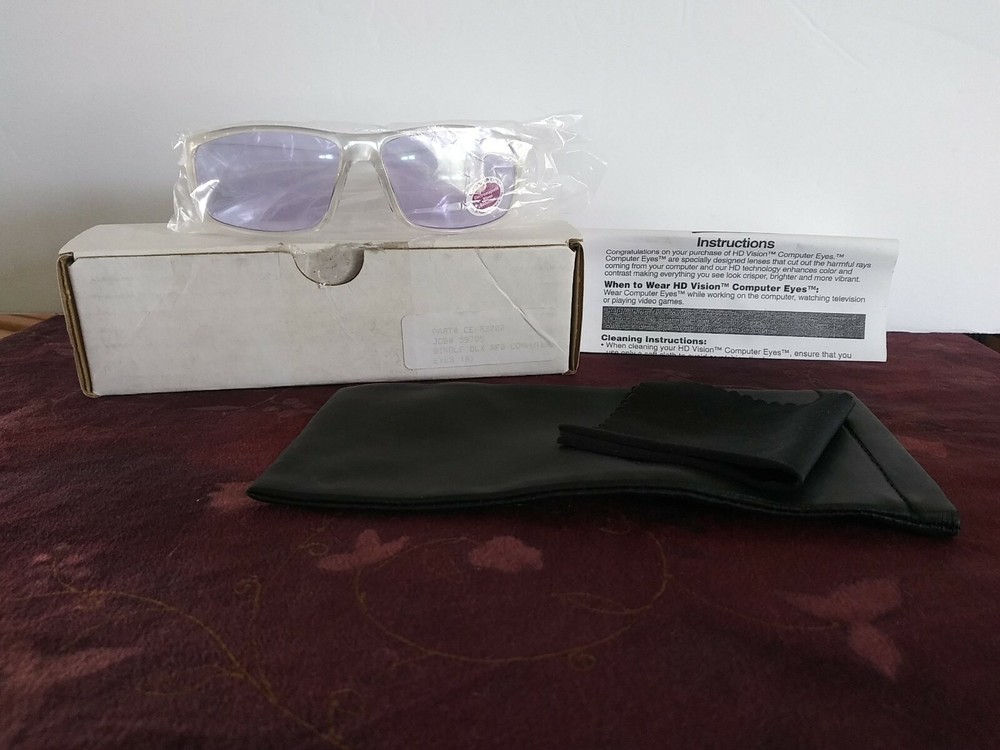 HD Computer Eyes Glasses Electromagnetic Waves Reduction Glasses