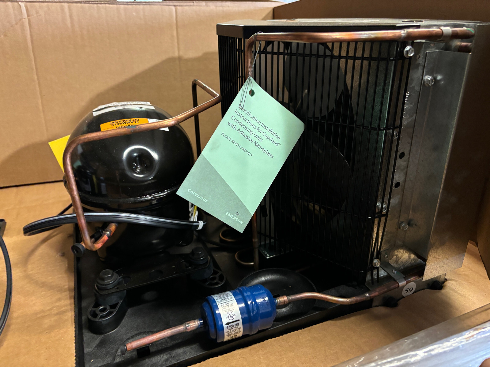 Copeland Air-Cooled Condensing Unit MUEM-0046-RAA-121