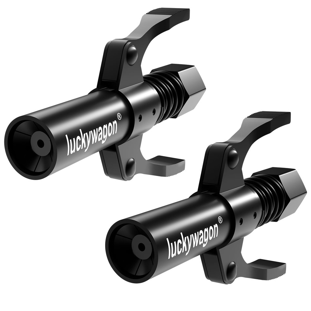 luckywagon Grease Gun Coupler 2 Black - 2 PCS,
