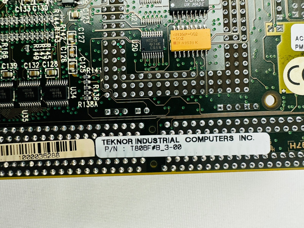 Teknor T806F#B_3-00 CPU Board