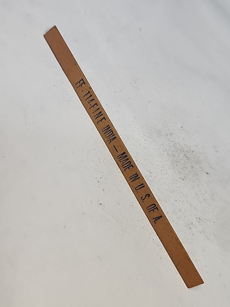 Norton FF 114 Triangle Sharpening Stone 4" X 1/4"