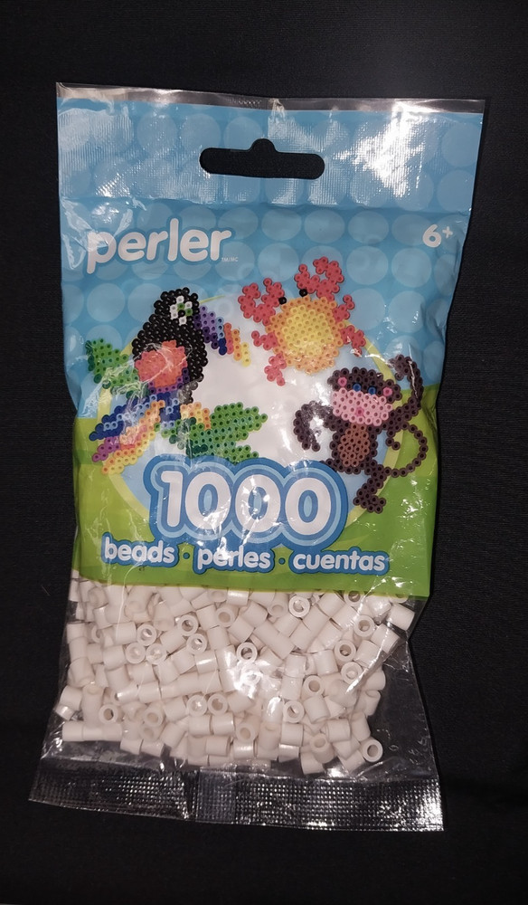 Perler beads pegboard square circle multi color storage