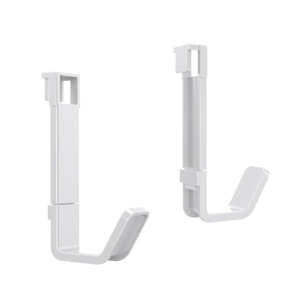 2 PCS White Gaming Controller Hanging Holder Accessories For PS5/PS5 Slim