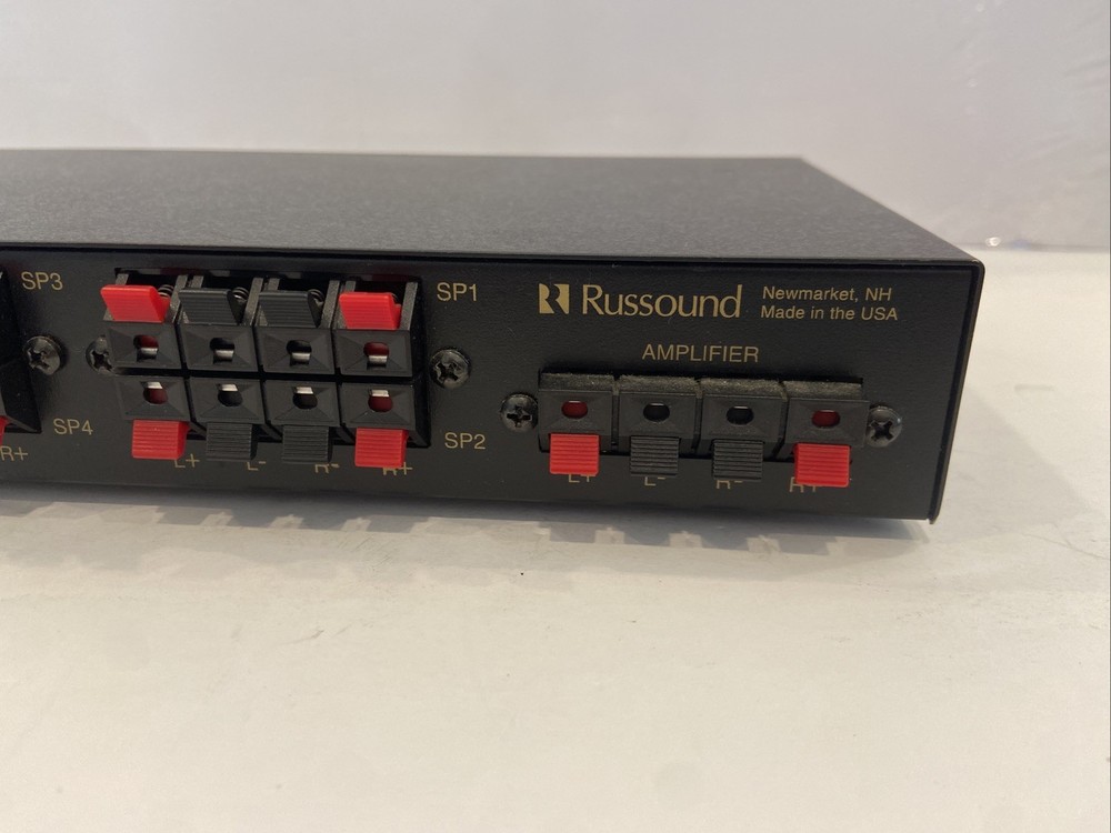 ✨ Russound SS-6 Speaker Selector with Automatic Impedence Protection ✨