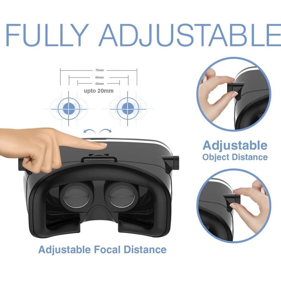 Virtual Reality Headset 3D VR Glasses by Voxkin