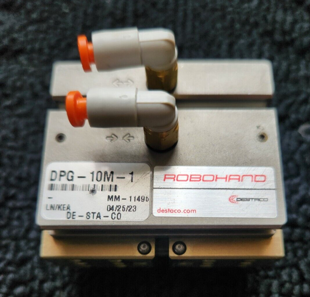 DESTACO DPG-10M-1  Robohand Two Jaw Parallel Pneumatic Gripper      Bin 4