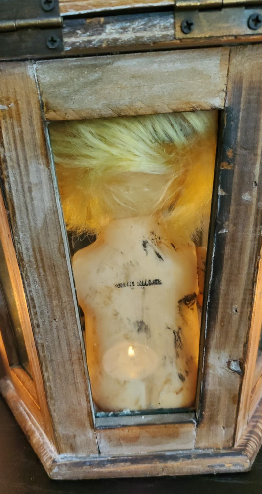 HAUNTED VESSEL DOLL CAUTION NOT A NOVELTY WARNING NEGATIVE DEEPLY BOUND DYBBUK?