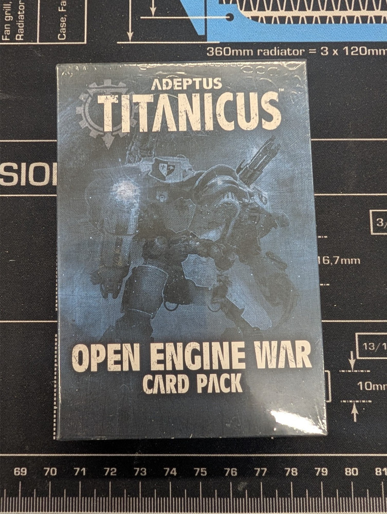 WARHAMMER 40K ADEPTUS TITANICUS OPEN ENGINE WAR CARD PACK