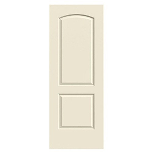 Caiman 2 Raised Panel Arch Top Solid Core Molded Interior Doors -Slabs & Prehung