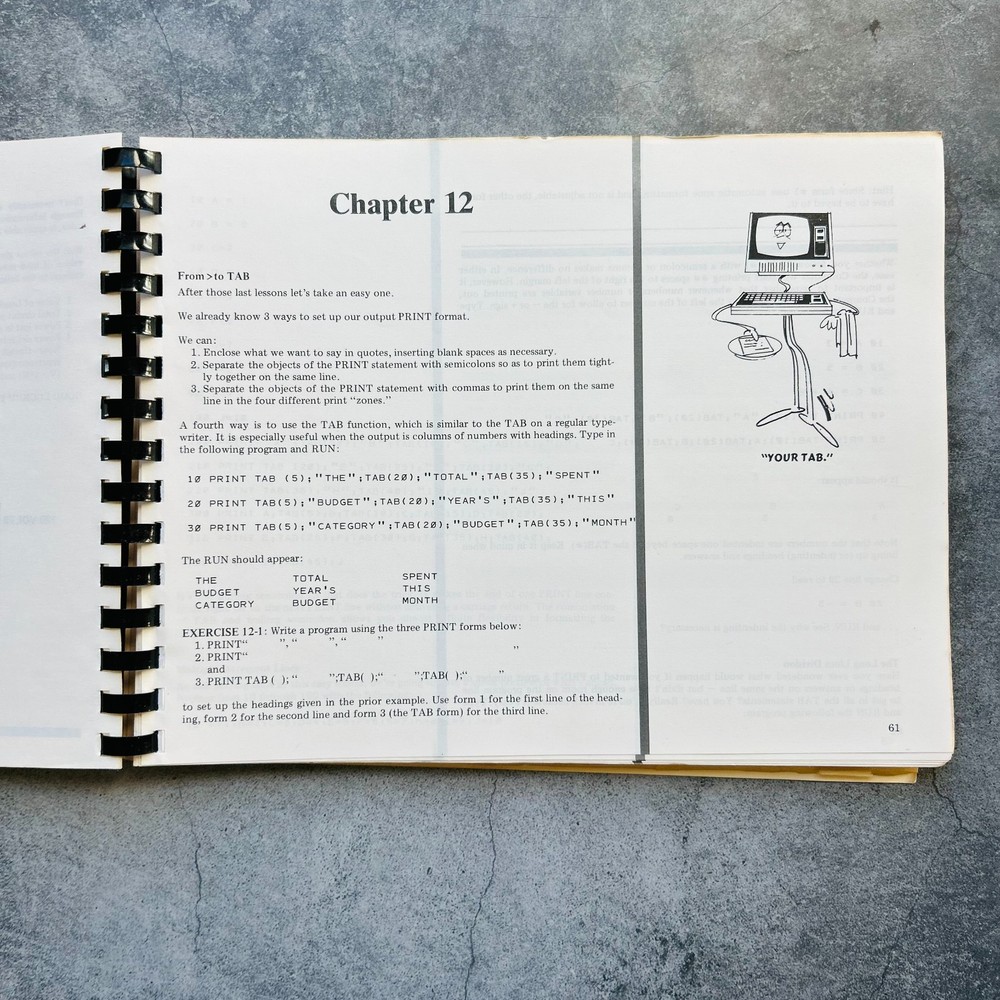 Radio Shack Basic Computer Language Paperback Book 1st Edition 2nd Printing 1978