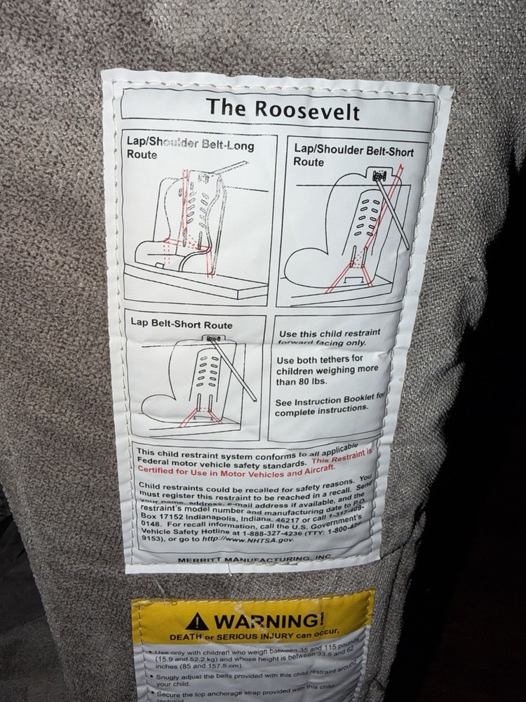 Roosevelt Special Needs Car Seat