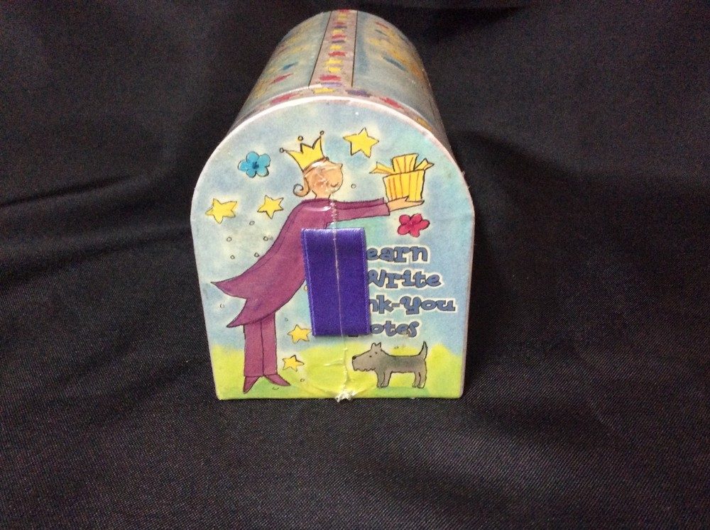 New/Sealed - Learn To Write Thank You Notes Kit Mail Box