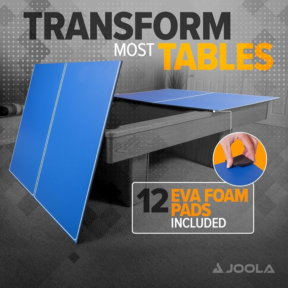 Transform Your Billiard Table: Regulation Ping Pong Conversion Top with Padding