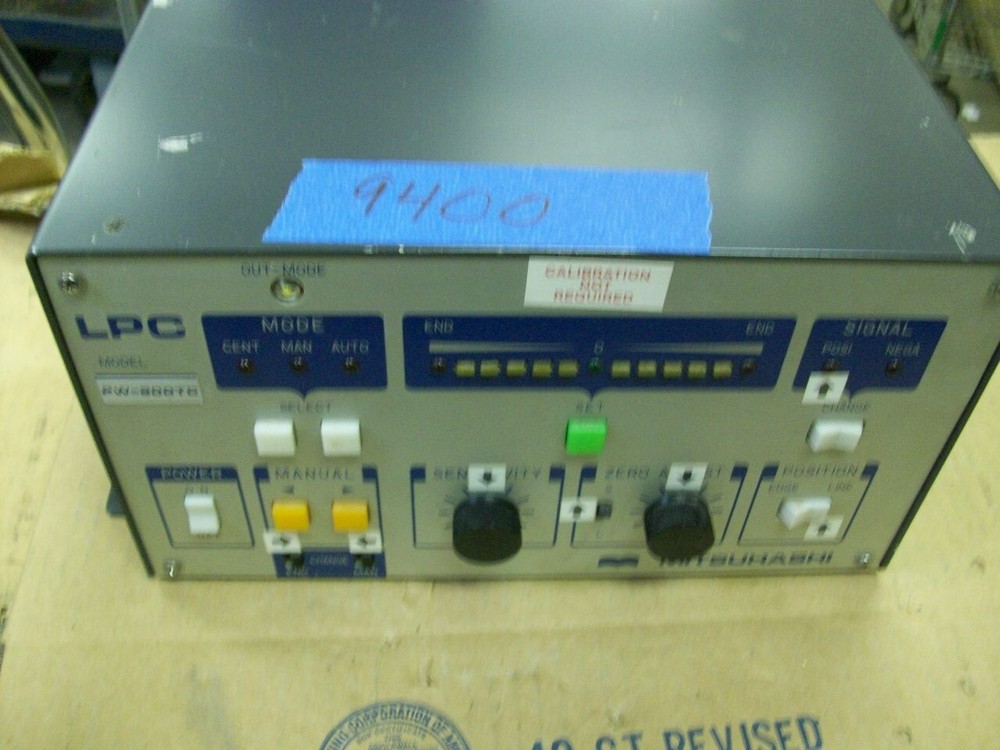 MITSUHASHI LPC MODEL PW-900TC  CONTROL PANEL