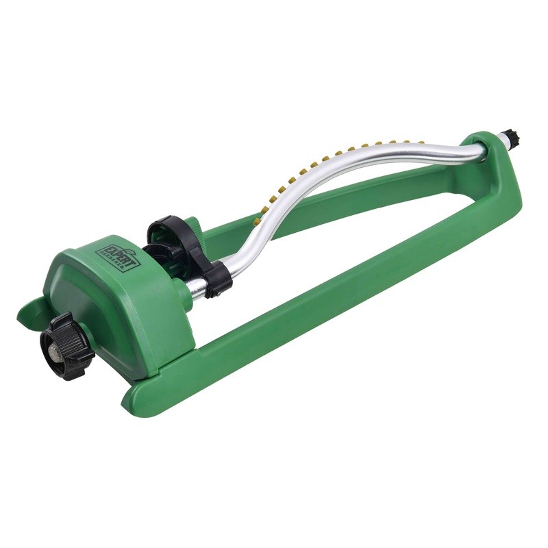 Oscillating Lawn Sprinkler Adjustable Range 3000 sq ft Durable Garden Watering