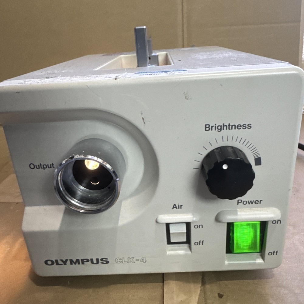 Olympus CLK-4 Universal Endoscope Air Halogen Light Source Adjustable Intensity
