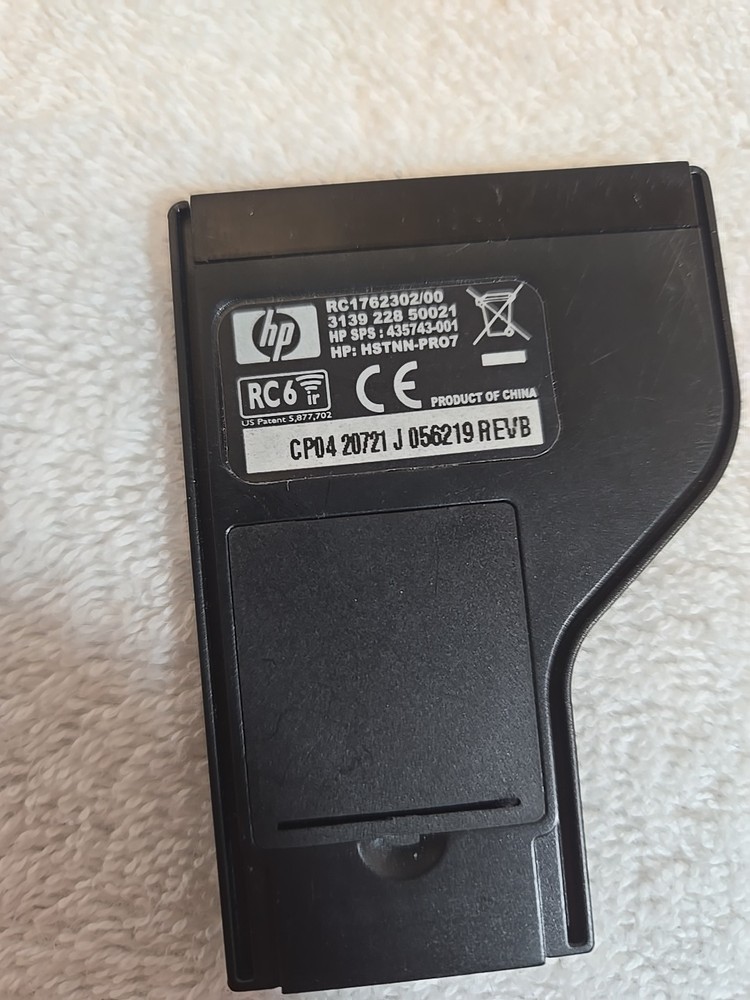 HP COMPUTER REMOTE CONTROL FOR PAVILION LAPTOPS -