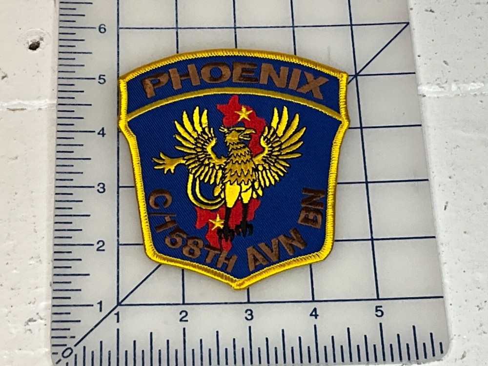US Army C-158TH AVN BN PHOENIX Squadron Patch