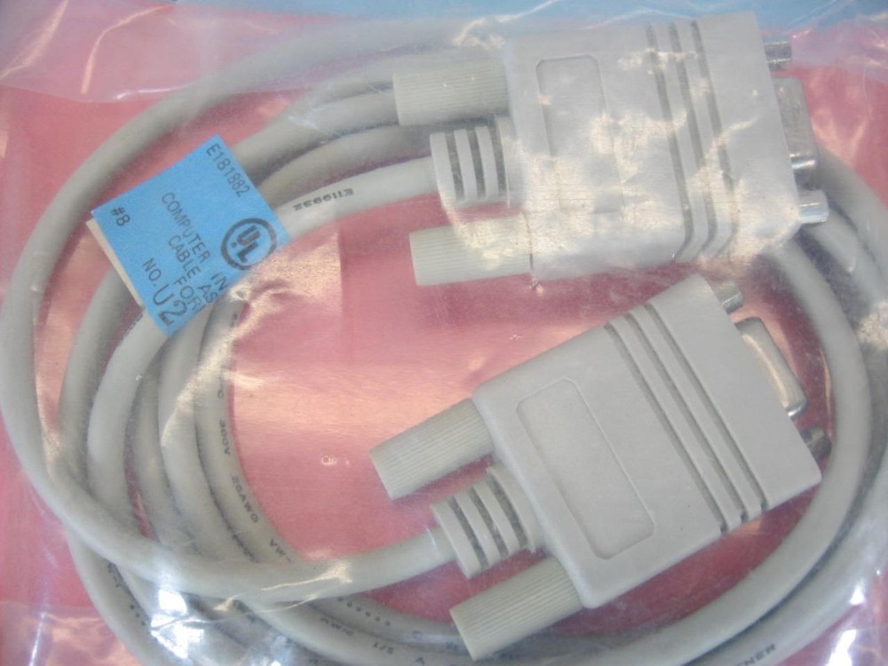 6' Null Modem Serial Data Computer Cable Cable Connection NMF-9906 DB9 F/F
