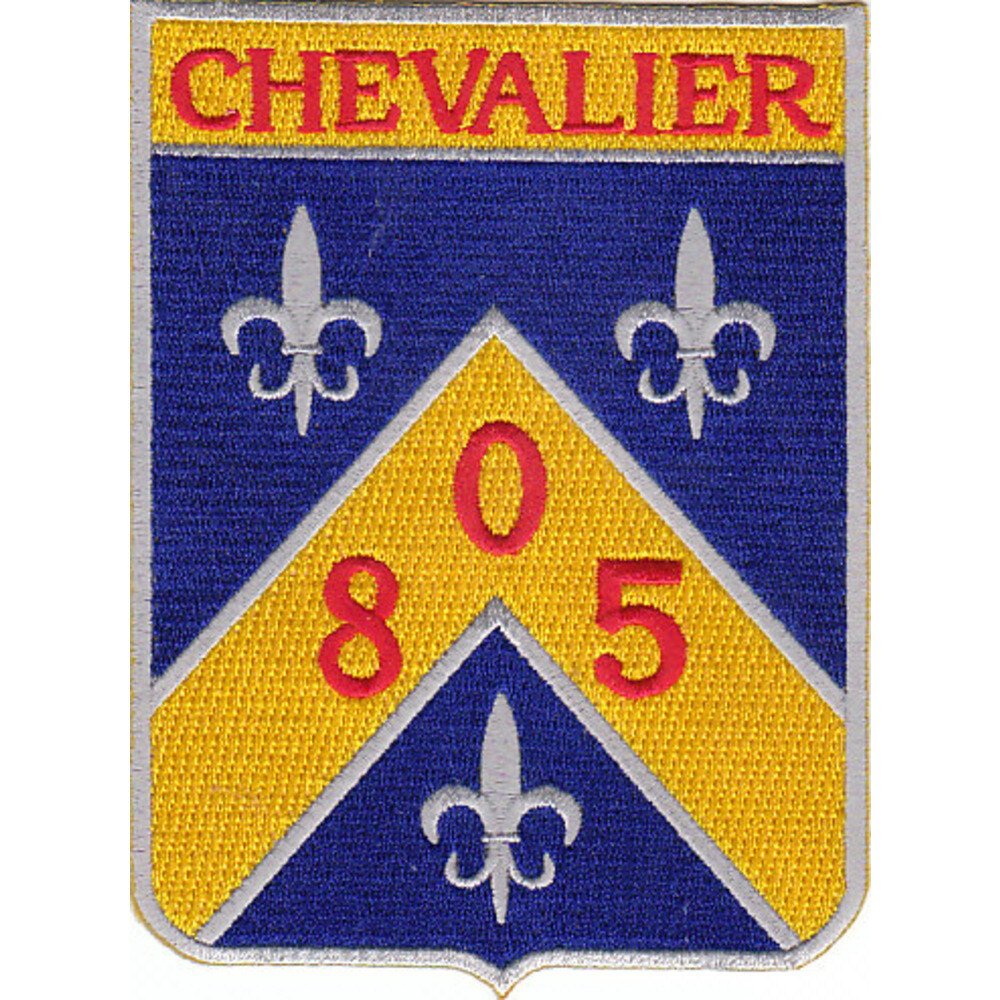 DD-805 USS Chevalier Patch - Version B