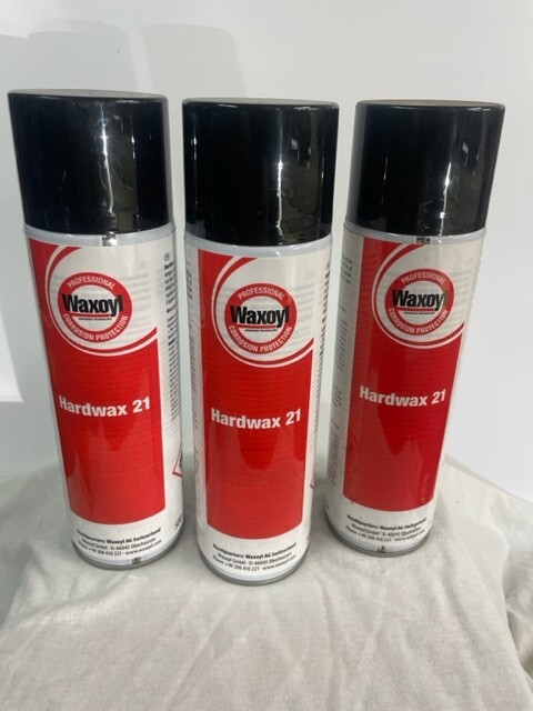 WAXOYL Hardwax 21 satin black ULTIMATE SUPER DUTY 16.9 oz 3 cans