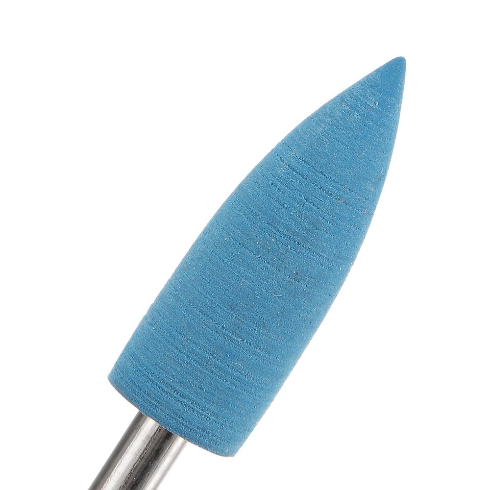 5pcs Silicone Rubber Grinding Buffing Wheels 2000 Grit 6mm Pointed Head