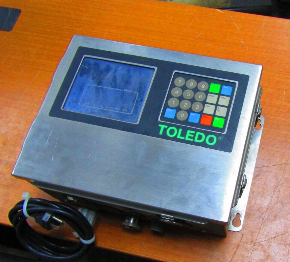 🤓 TOLEDO SCALE OPERATOR INTERFACE PANEL HEAD CONTROL KEYPAD 8142