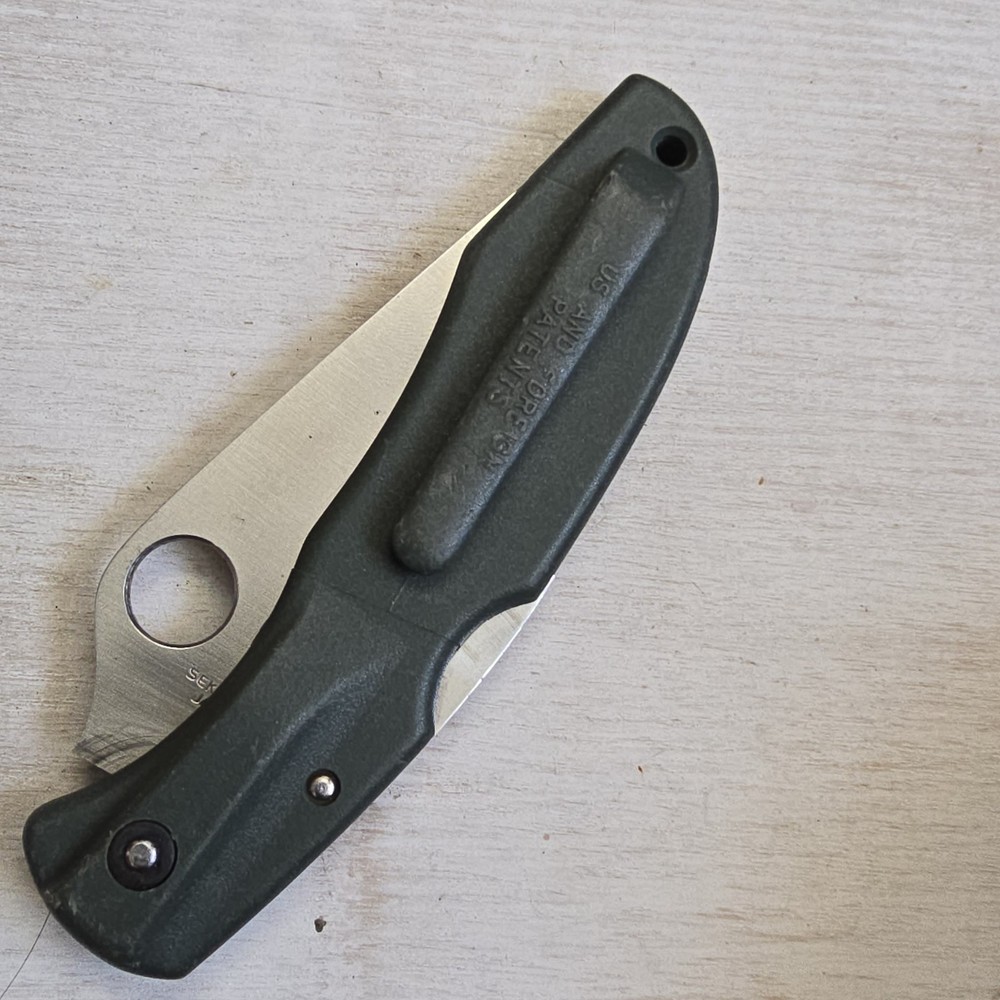 SPYDERCO ENDURA CLIPIT LOCKBACK KNIFE