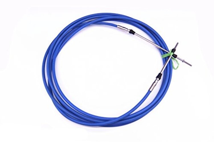 ABA-CABLE-17-GY Outboard Engine Remote Control 33C Throttle Shift Cable 17ft