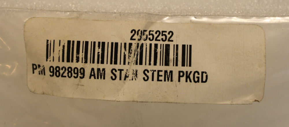 Partsmaster 982899 - American Standard Stem Assembly