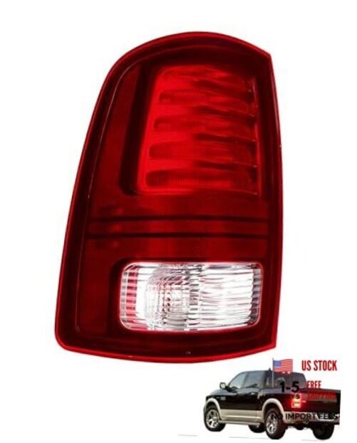 LED Tail Light Compatible with Ram 1500 2013-2018 Ram 2500 Left Driver Side