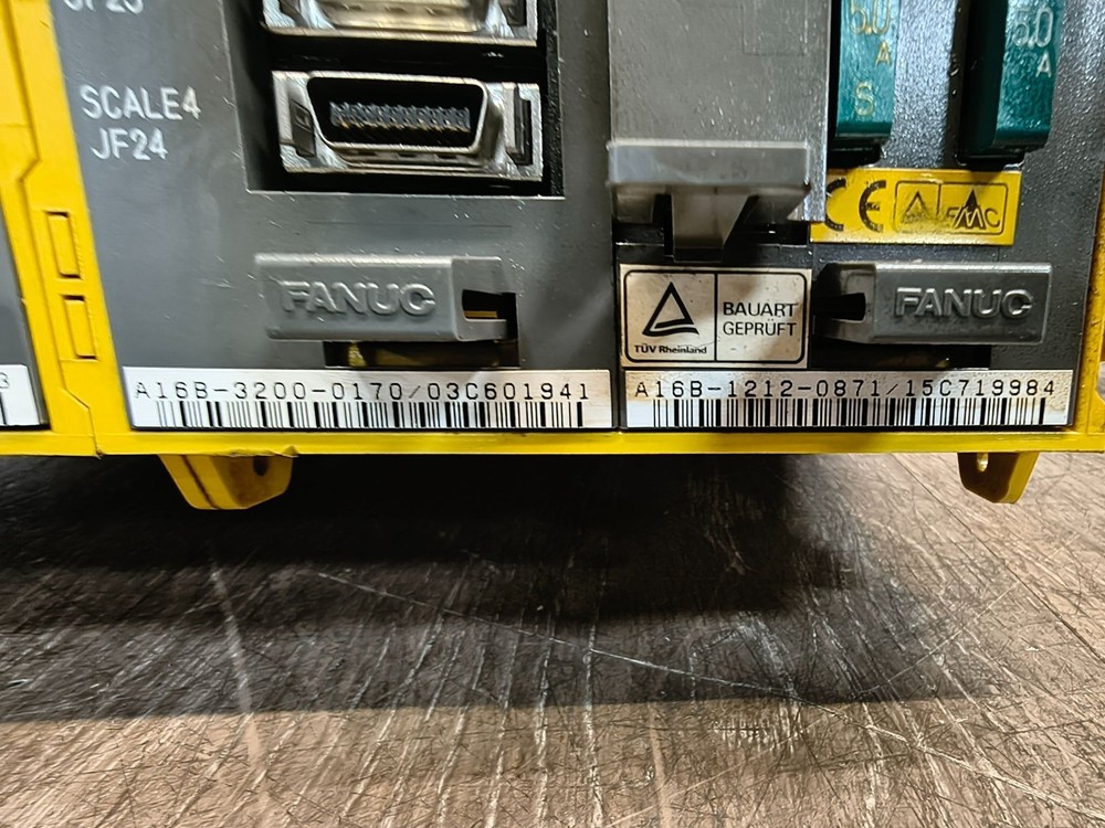 FANUC LTD. A02B-0200-B502 SERIES 16-TB PLC CONTROLLER
