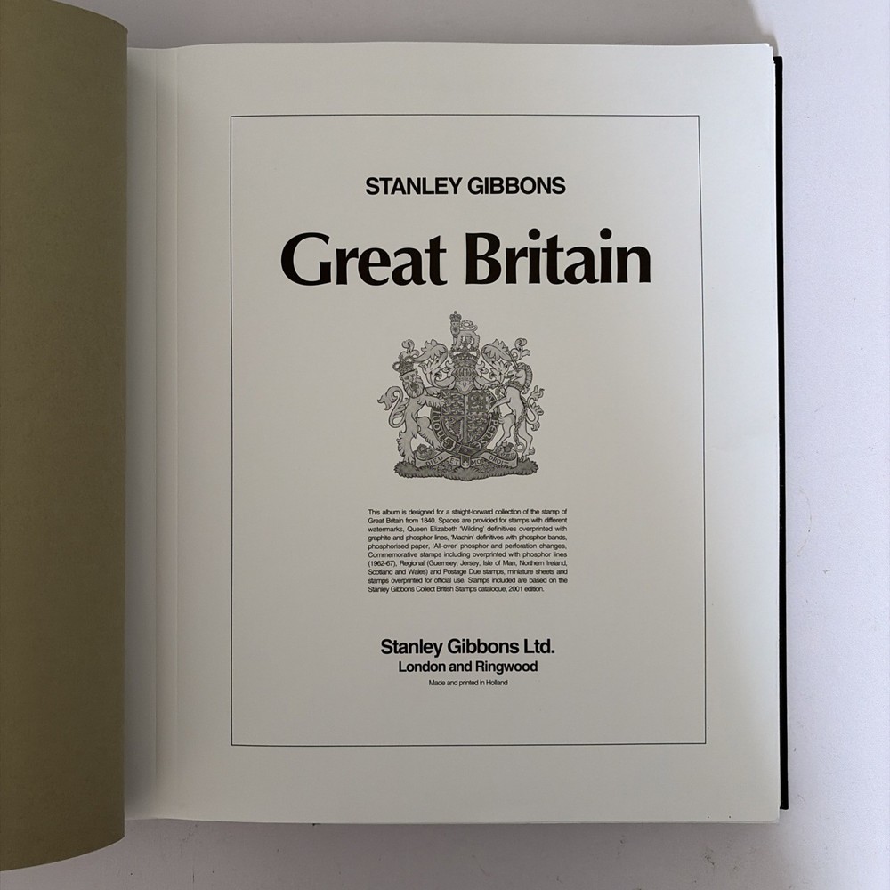 GB Stanley Gibbons Hingeless, DAVO Album + slipcase Vol V, 2008-2011, Fine used