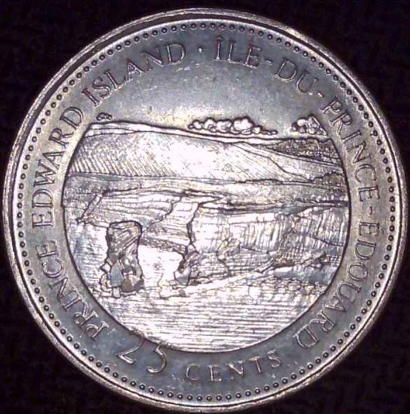 Canada 1867-1992, 25 Cents - PEI