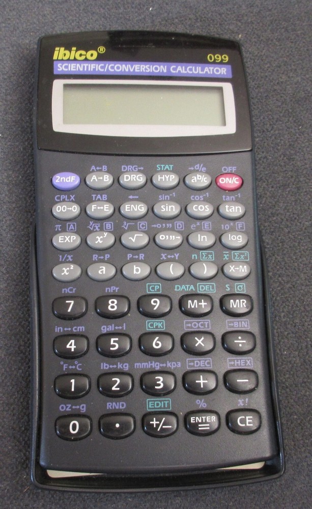 Vintage Ibico 099 99  Scientific/ Conversion Calculator - Working