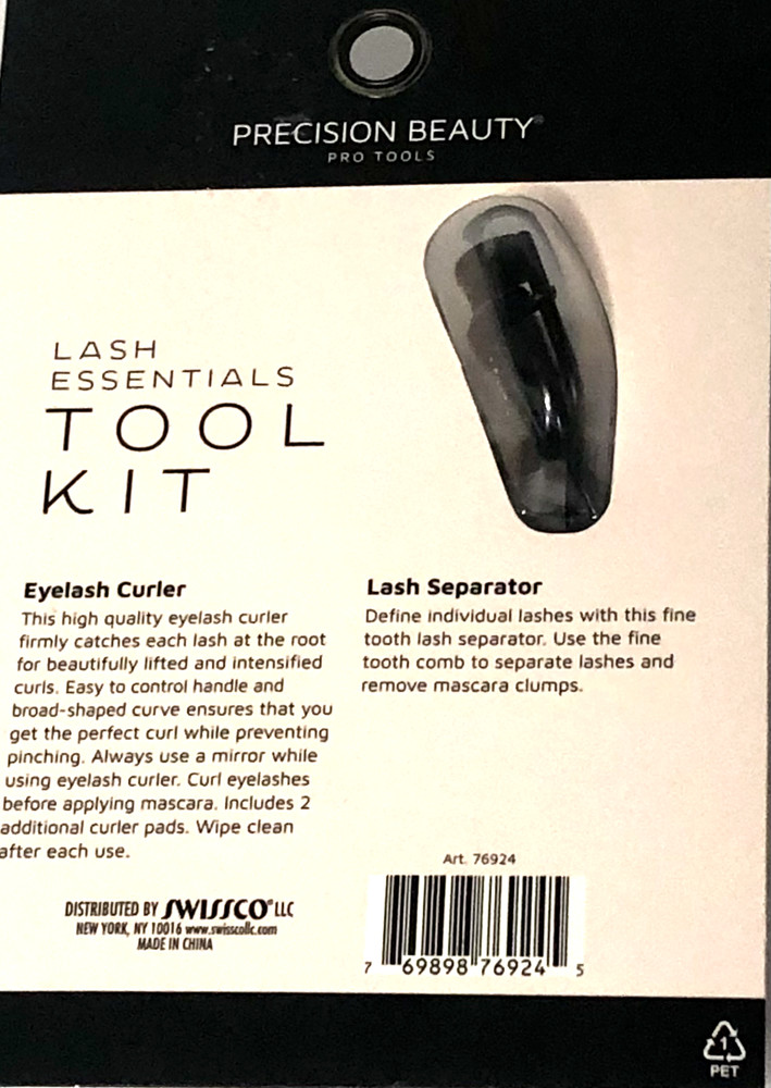 Precision Beauty Lash Essentials Tool Kit Eyelash Curler