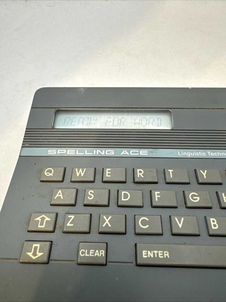 Franklin Computer Spelling Ace Linguistic Technology Model SA98 Tested & Working