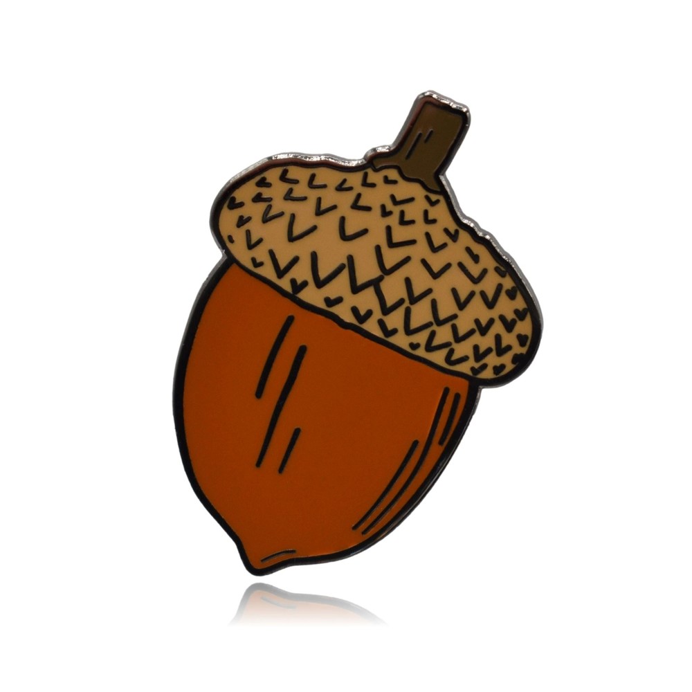 Acorn Oaknut Hard Enamel Pin