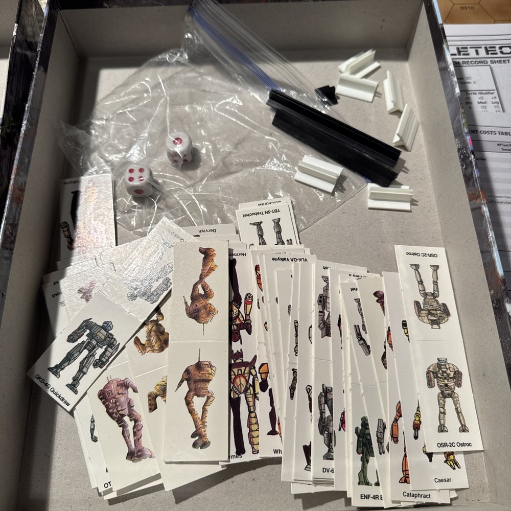 Catalyst Classic Battletech Introductory Box Set 2007 No Figures