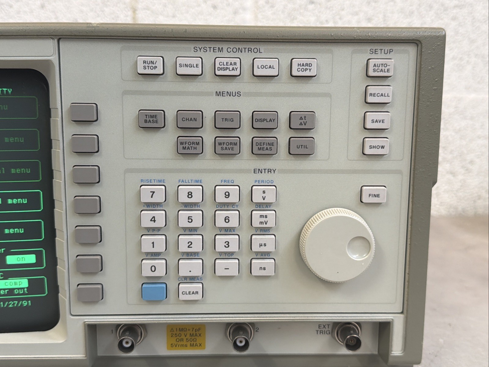 HP 54510A Digitizing Oscilloscope 250MHz 1GSa/s