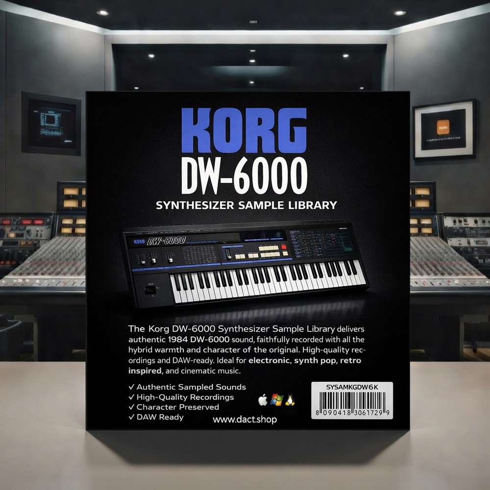 Korg DW6000 Synthesizer Sample Library