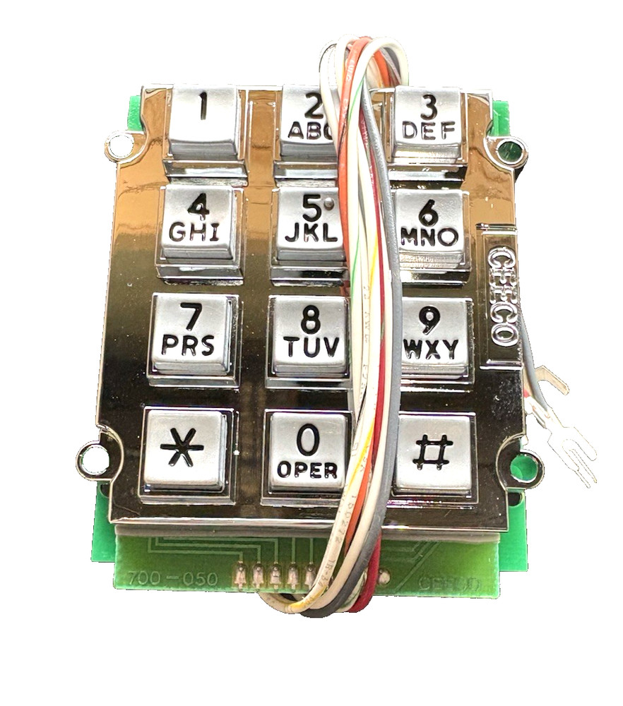 Ceeco 700-750 keypad