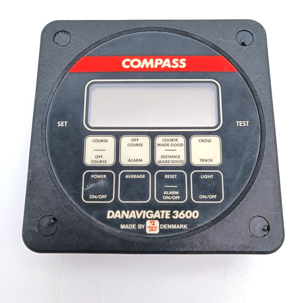 DANAPLUS DANAVIGATE 3600 COMPASS Marine Instrument Display - PERFECT CONDITION!