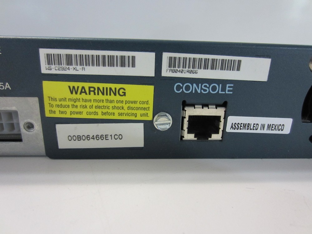 CISCO WS-C2924-XL-R ETHERNET SWITCH