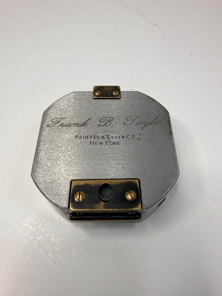 Keuffel & Esser K&E Pocket Transit Compass Clinometer Mirror