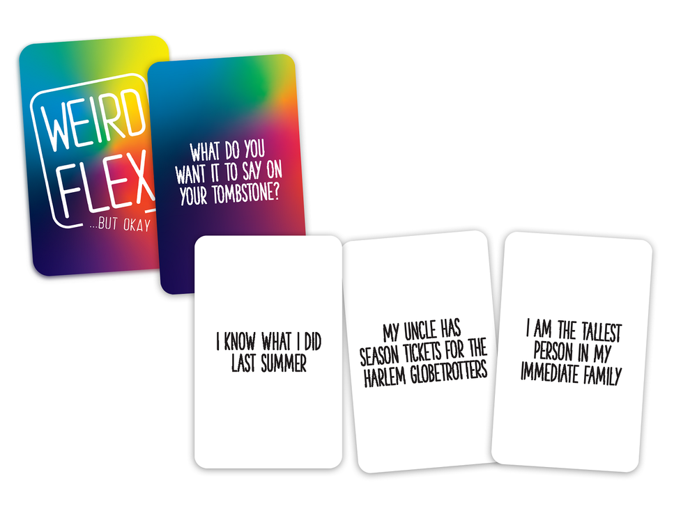 Goliath Weird Flex... But Okay Card Game