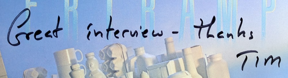 1979 Roger Hodgson Autographed Record Supertramp Album Cover Signed Jacket JSA