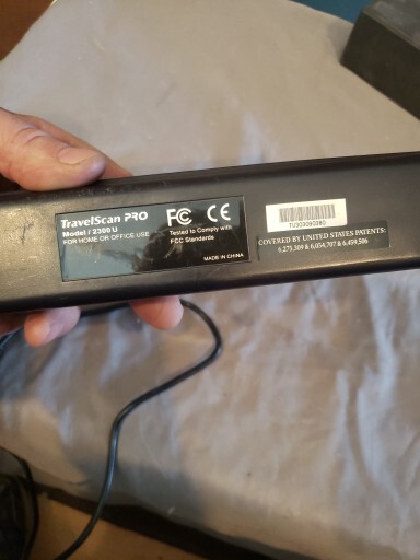 TravelScan Pro Model /2300 U Document Scanner