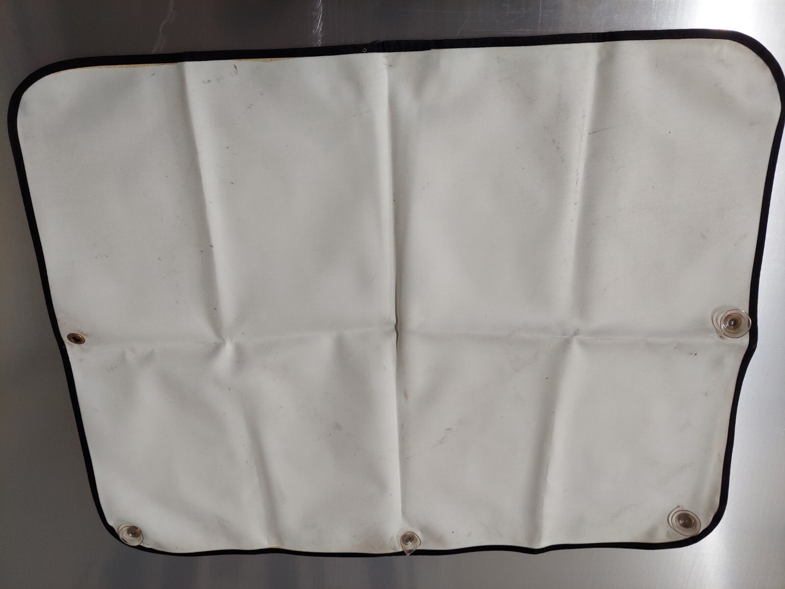 Drag Racing Tire Covers 43" X 33.5" 8.2 Deck Mafia (Pair) White Suction Cup