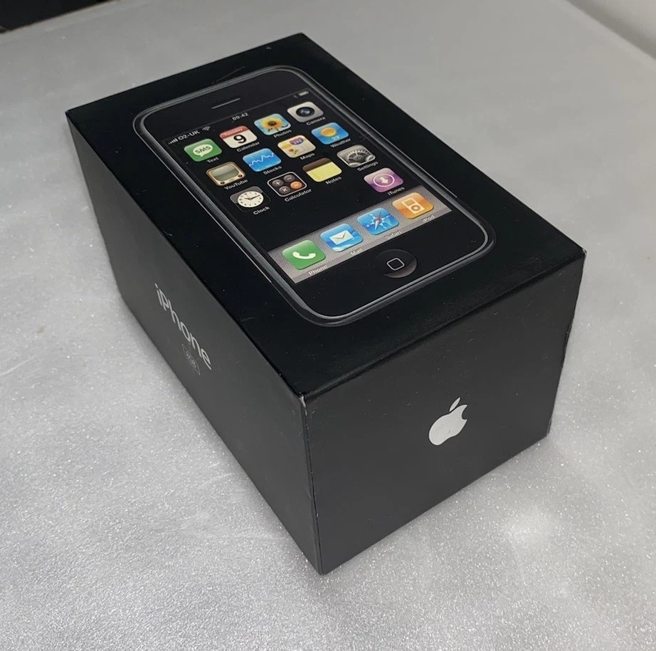 APPLE IPHONE 2G MB384LL 16GB 1 Generation With BOX & SIM AT&T USA Tested